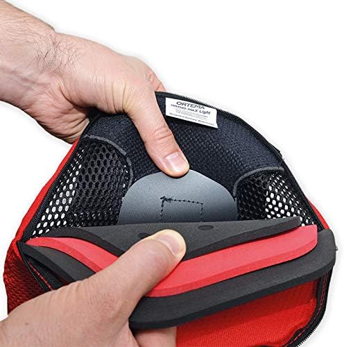 ORTEMA Ortho-MAX Light - Leichter & Verstellbarer Unisex Rückenprotektor - Level 1 für Ski/Snowboard