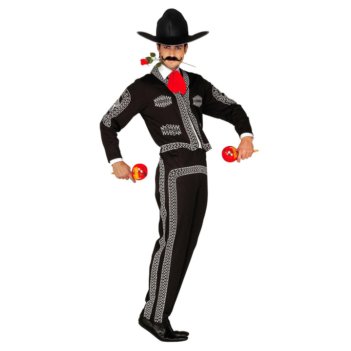 "MARIACHI" (jacket, pants, hat, tie) - (S), S