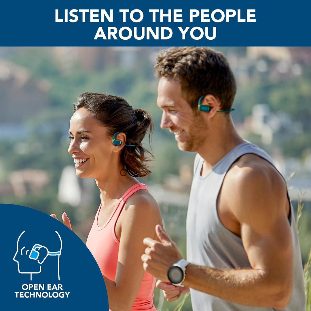 cellularline - Spirit - Bluetooth® Sportkopfhörer - Open-Ear Design: Immer verbunden - Maximale Sich