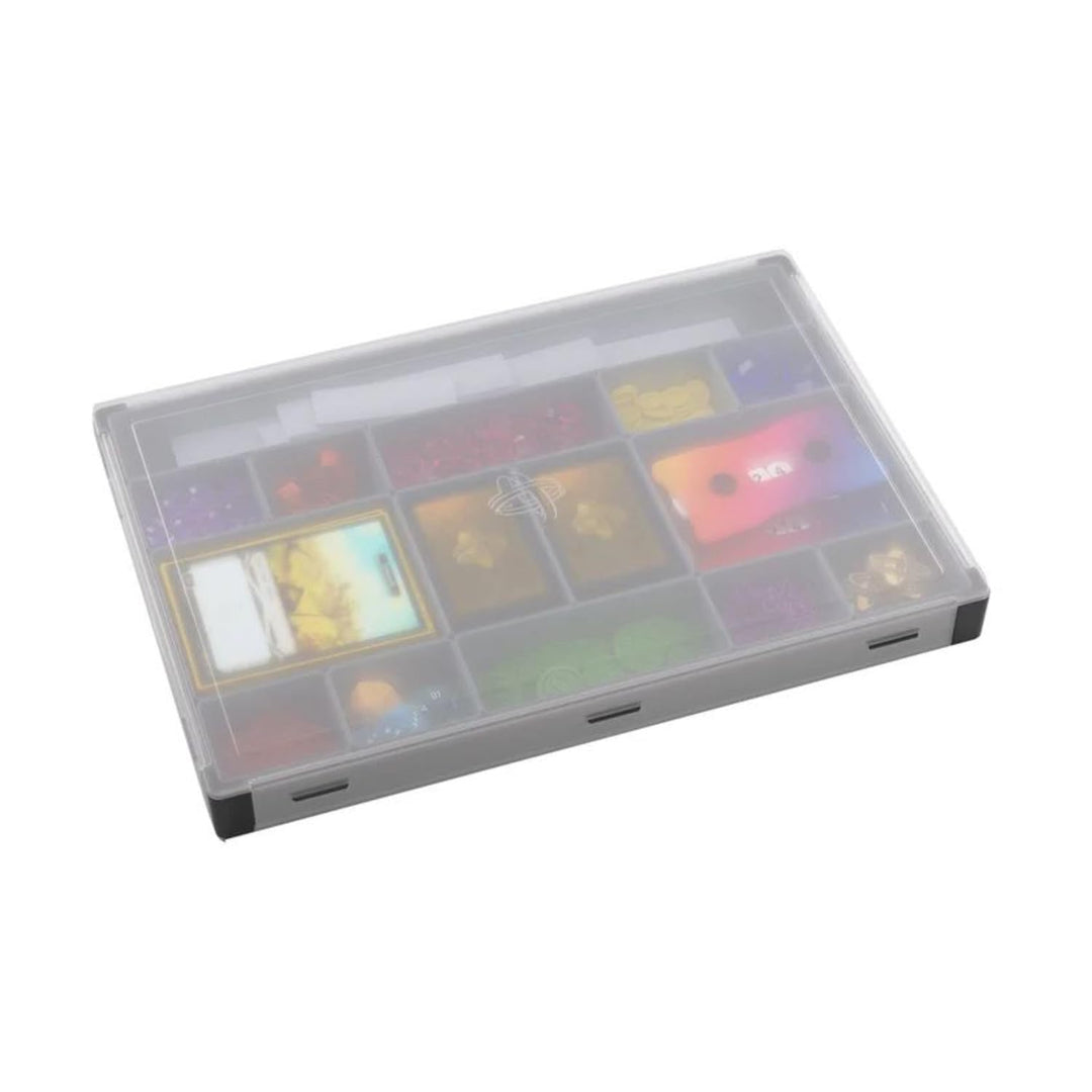 Token Silo XL Convertible (Black) - Stackable Token Box - 15 Removable Trays in 5 Different Sizes -