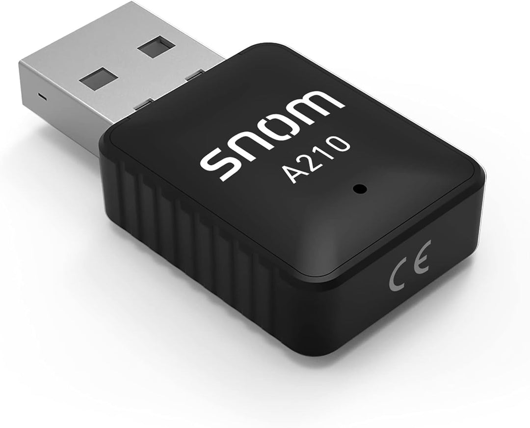 Snom A190 DECT-Headset, HD-Sound, Rauschunterdrückung, Standalone-Telefon oder Paired Mode to Phone