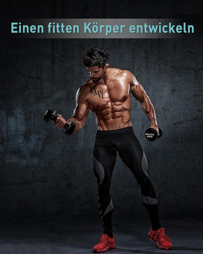 MENCIRO Hanteln 2er Set für Männer und Frauen, 1KG - 5KG Kurzhanteln Gewichte für Zuhause Fitnessstu