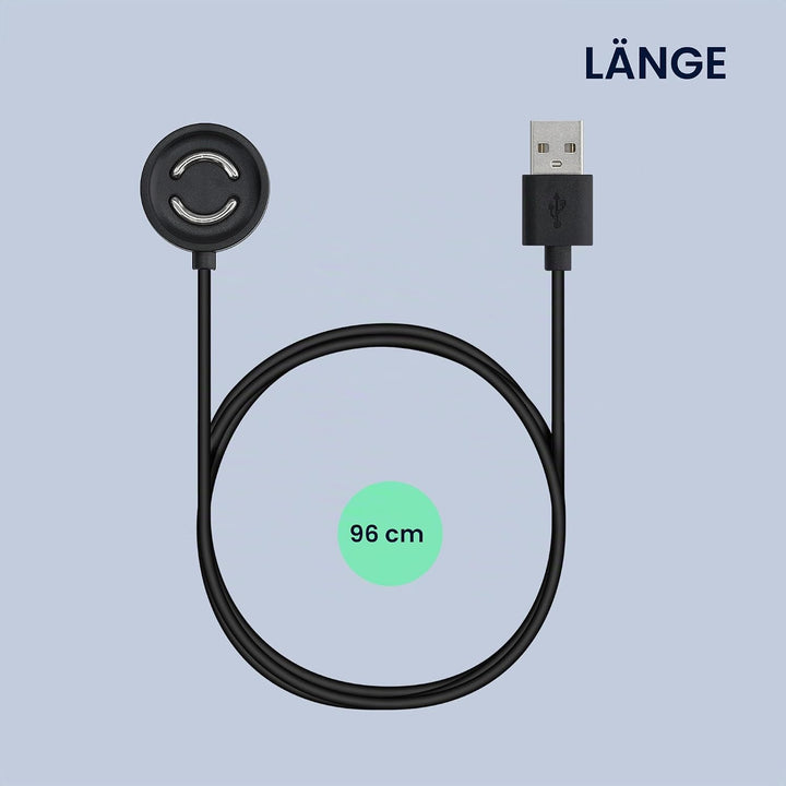 kwmobile USB Kabel Charger kompatibel mit Suunto Peak 9 Ladekabel - Smart Watch Ersatzkabel - Fitnes
