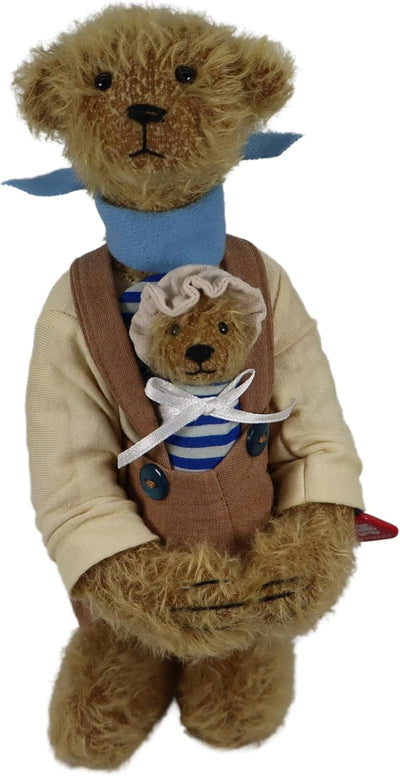 Clemens Sammler Teddy Bester Opa der Welt/Best Grandpa in The World 25 cm limitiert Mohair