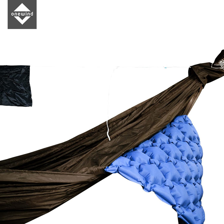 onewind Lange ultraleichte Campinghängematte für Backpacker, tragbar, kompakt, ideal für Wandern, Ca