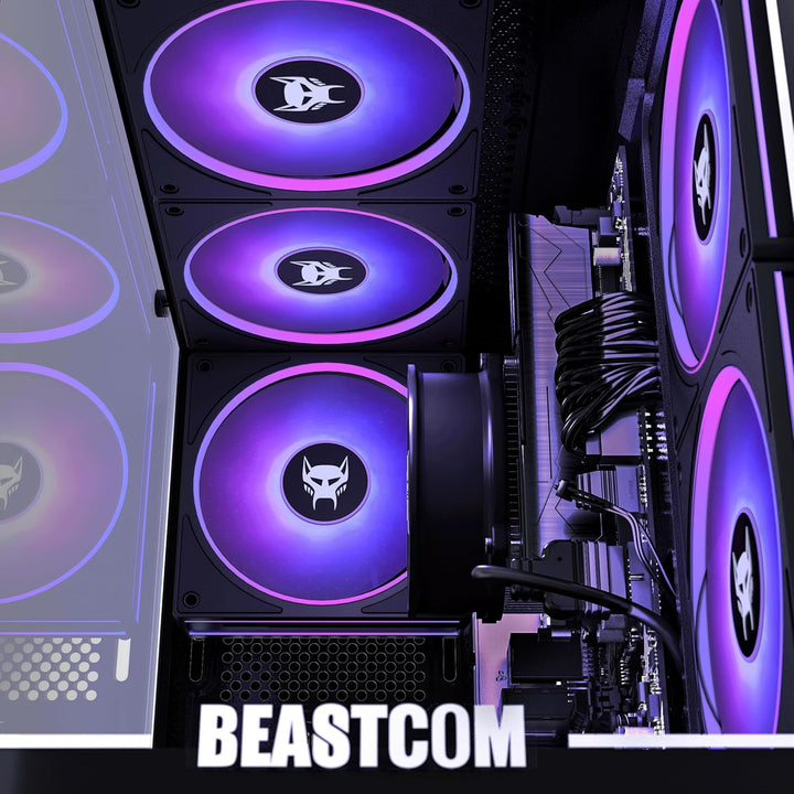 BEASTCOM Q3 Essential Gaming, 12 Threads Gaming PC, AMD Ryzen 5 6X 4,20GHz, 4K Vega Radeon Grafik, 1