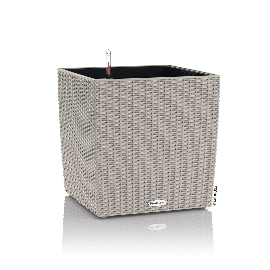 Lechuza Cube Cottage 40 Komplettset sandbraun Rustikal 39 x 39 x 40 cm Sandbraun, Rustikal 39 x 39 x