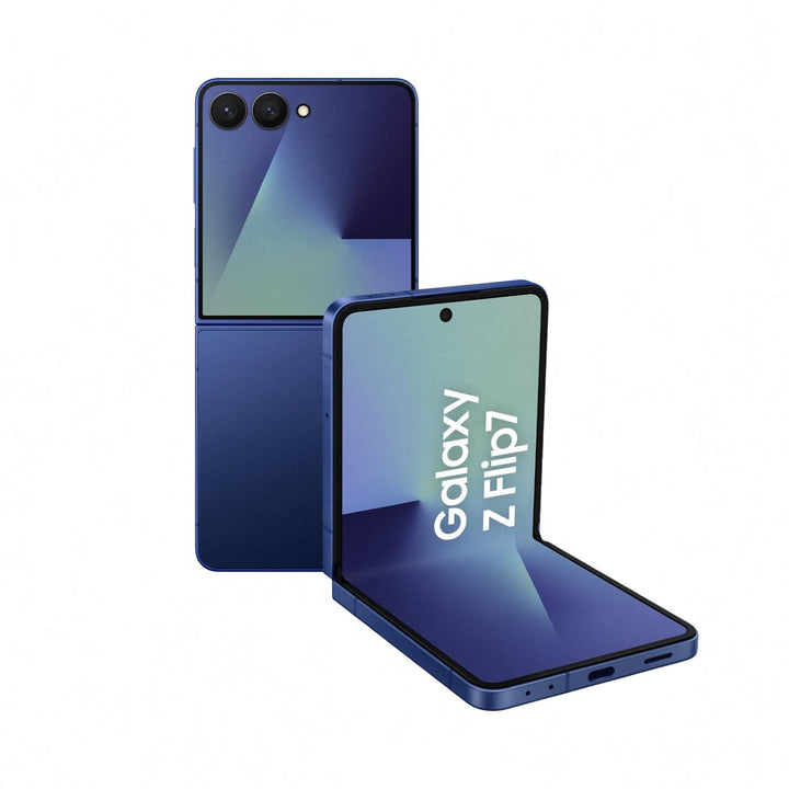 Samsung Galaxy Z Flip7 AI Smartphone mit Galaxy AI, KI-Handy mit Android, Faltbares Design, Infinity