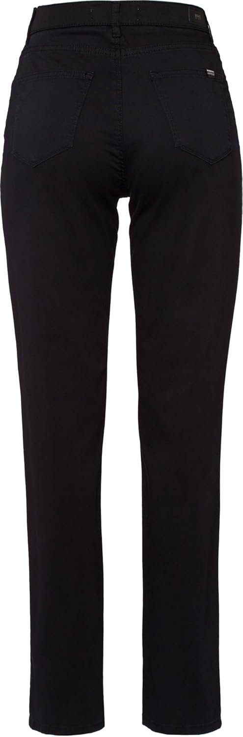 BRAX Damen Style Carola Five-Pocket Wertigem Baumwollstretch Hose 32W / 32L Schwarz, 32W / 32L Schwa