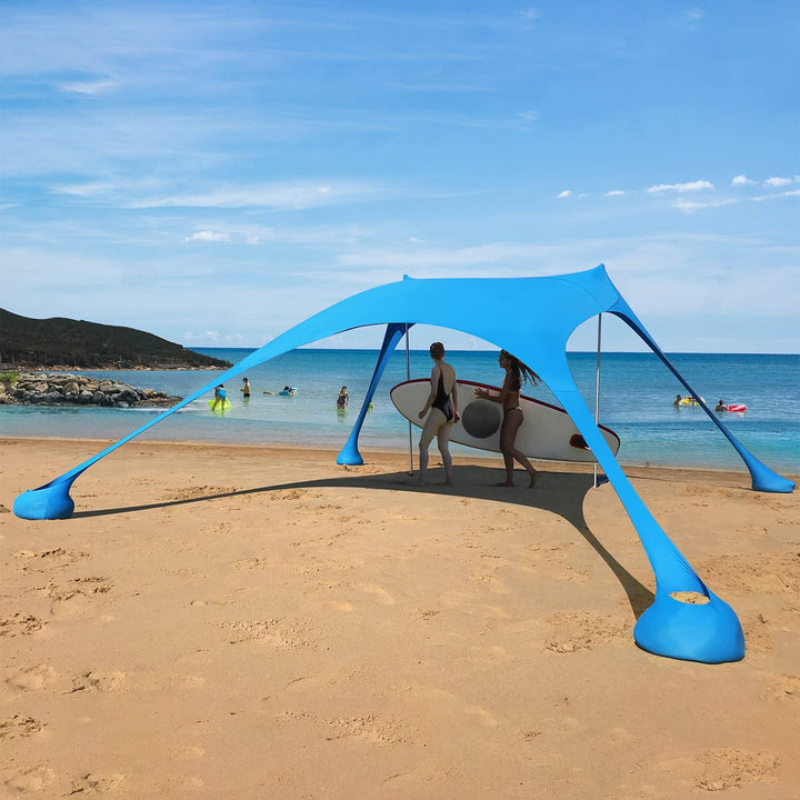 Strand Schatten Zelt Markise 4-5 Personen Strand Sonnencreme wasserdichte leichte Blockierung und el