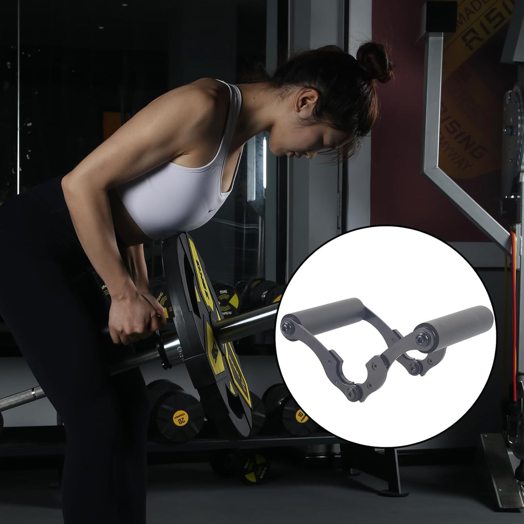 V-Reihe Minengriff Zubehör - Bar für Langhantelstange, Doppel Dreihengriff für die stabile Mine mit