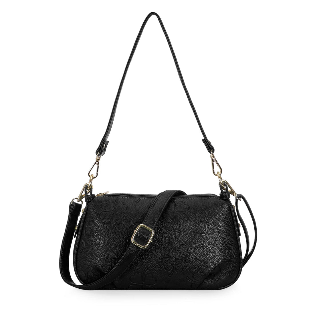 Damen Handy Umhängetasche Weiches PU-Leder Klein Crossbody Bag Mode Handytasche Zum Umhängen Elegant
