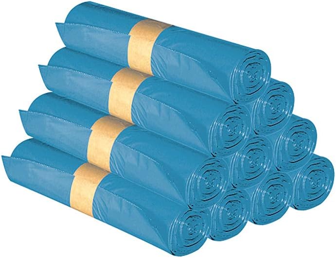BRB 120 Liter Mülltonne gelb mit Halter für Müllsäcke, inkl. 250 Müllsäcke