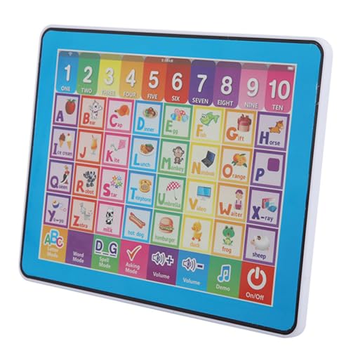 Kinder Lernspass Tablet Baby Smart Toucher Play Tablet Kind Musik ABC lernen Spielzeug für Buchstabe