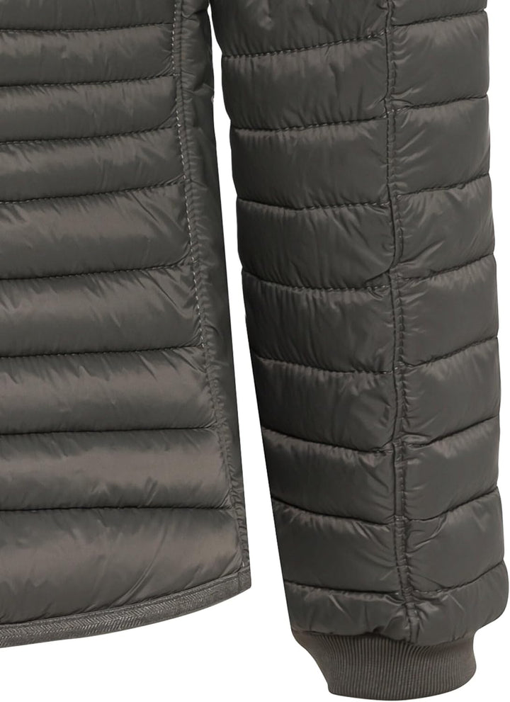 camel active Damen leichte Steppjacke mit Abnehmbarer Kapuze 42 Steppjacke Khaki, 42 Steppjacke Khak