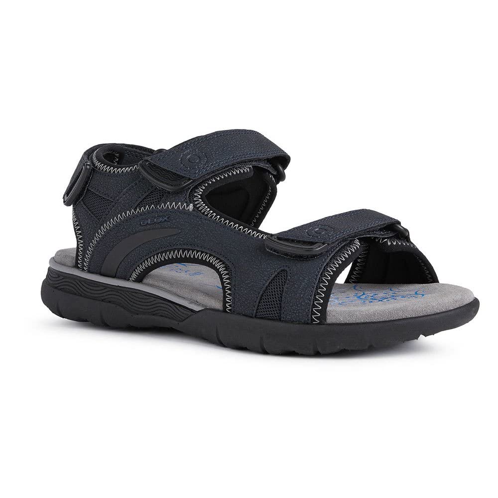 Geox Herren U Spherica Ec5 A Sandalen 41 EU Navy, 41 EU Navy