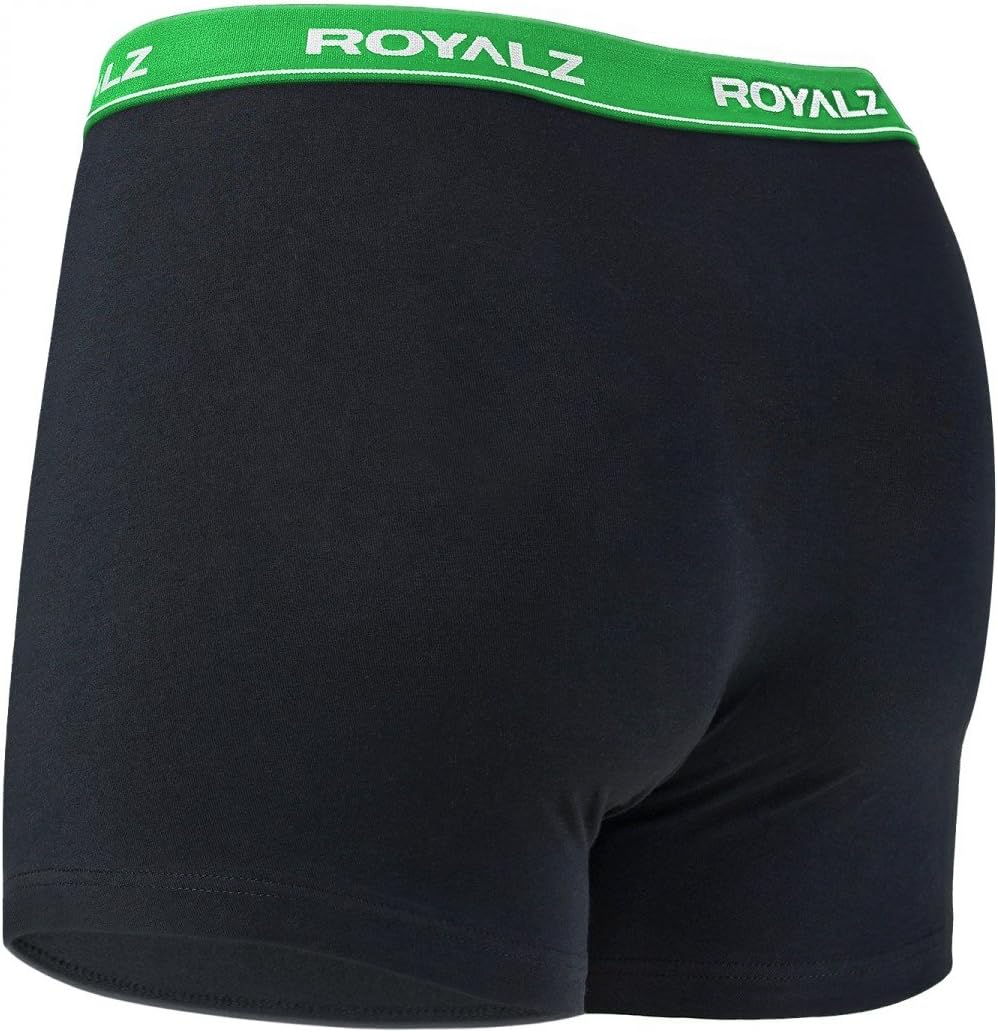 ROYALZ Unterhosen Herren Boxershorts Men 10er Pack klassisch für Sport und Freizeit, 10er Pack (95%