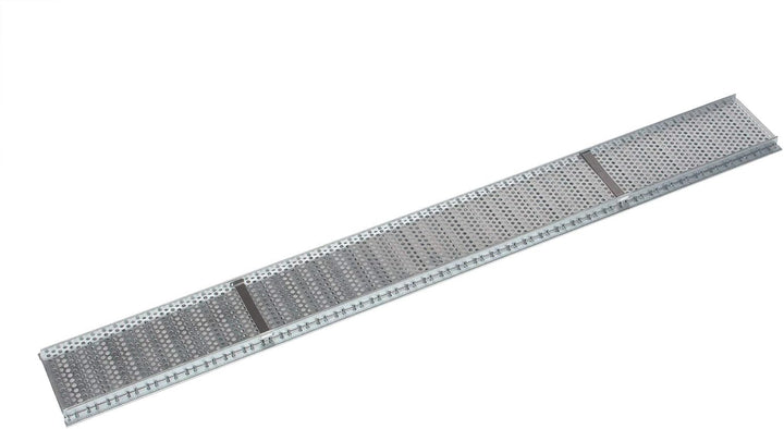 Laubschutz Aluminium Simpel für Entwässerungsrinne ACO Standardline und Hexaline mit Stahlstegrost