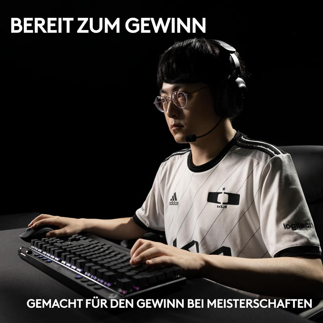 Logitech G PRO X TKL LIGHTSPEED kabellose Gaming-Tastatur + Logitech G PRO X Superlight 2 Lightspeed