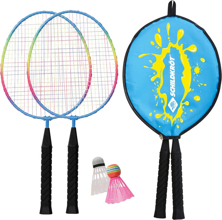 Talbot Torro Unisex Talbot-torro Badminton-Set Family & Schildköt Kinder Federball Set Junior, 2 ver