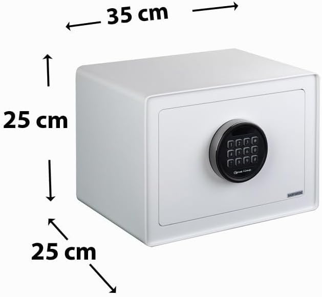 Genie Hand - Tresor mit Gesichtserkennung - Touchscreen - Motorisiertes Schloss B - Anti-Bounce Syst