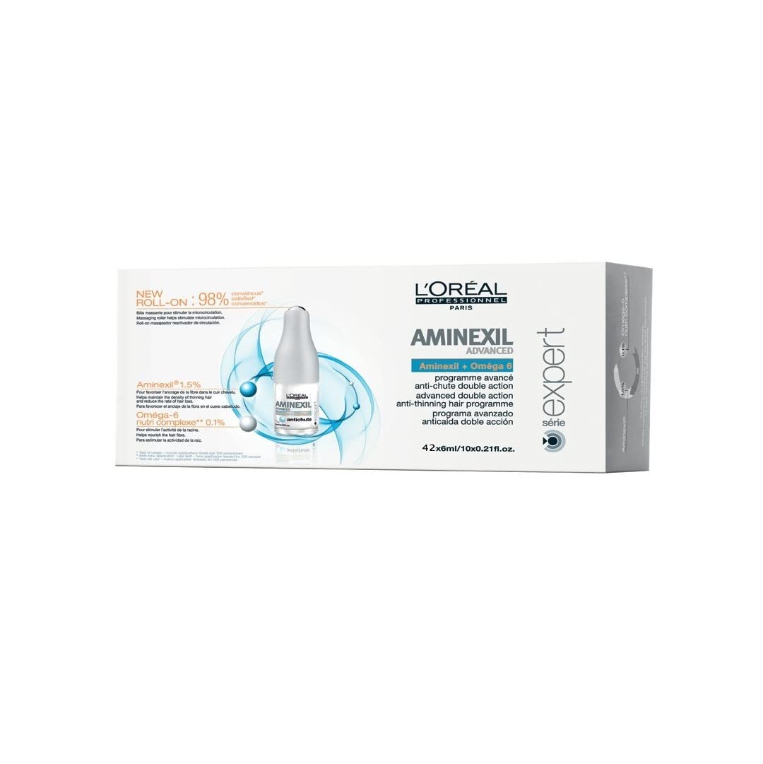 L'Oréal Professionnel Serie Expert Aminexil Advanced, 42x 6 ml, 1er Pack, (1x 0,25 L) 6 ml (42er Pac