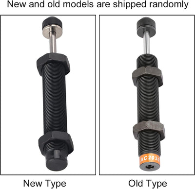 Pneumatischer Stossdämpfer AC2030-2 M20 Einrohr-Öldruckdämpfer mit 30 mm Hub für Pneumatikzylinder