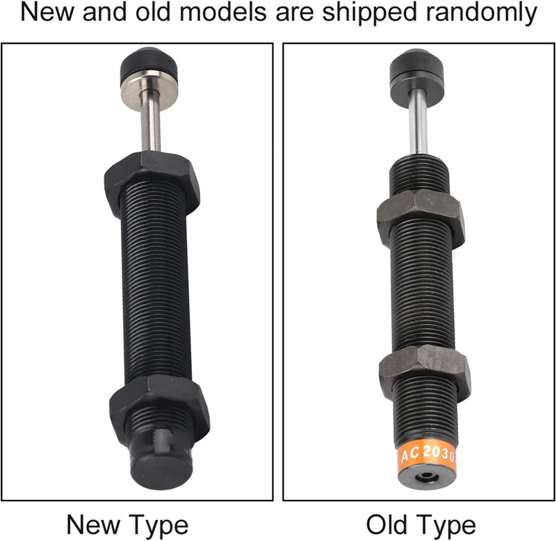 Pneumatischer Stossdämpfer AC2030-2 M20 Einrohr-Öldruckdämpfer mit 30 mm Hub für Pneumatikzylinder