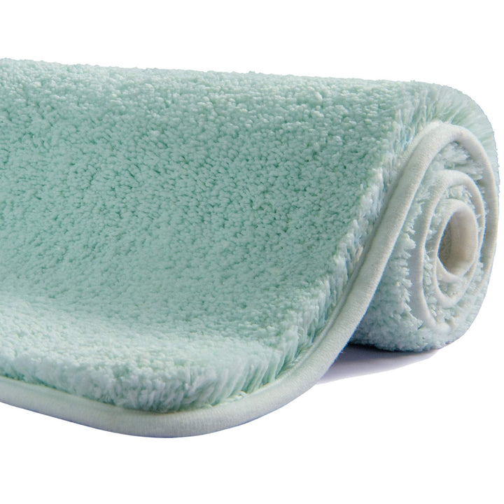 SFLXO Badematte 80cm x 50cm rutschfest-Badvorleger Maschinenwaschbar Anti-Rutsch Badteppich Weich Wa