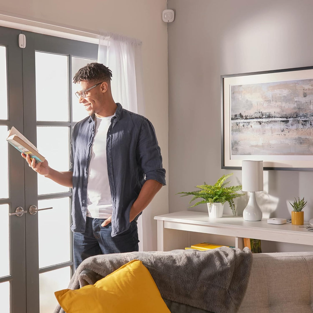 Yale Sync Alarm Tür-/Fensterkontakt (AC-DC) - Sync Smart Home Alarm - 200m Reichweite - Funktioniert