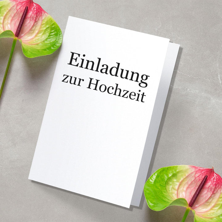 FarbenFroh by GUSTAV NEUSER DIN A5 Faltkarten - Hochweiss/Kristallweiss - 500 Stück - Einladungskart