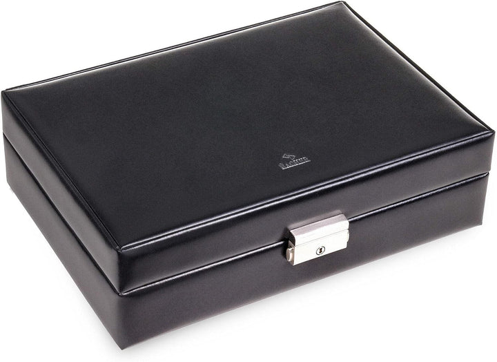 SACHER Uhrenetui für 12 Uhren new classic/schwarz (Leder)