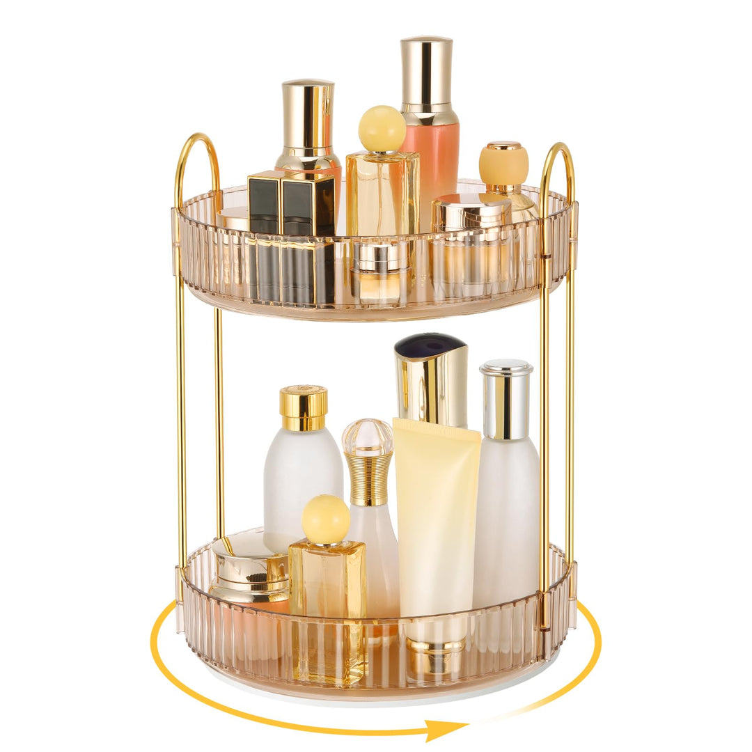 Organizer Schminke, Make Up Organizer 360 Grad Drehbar Grosse Kapazität, Multifunktionaler Kosmetik