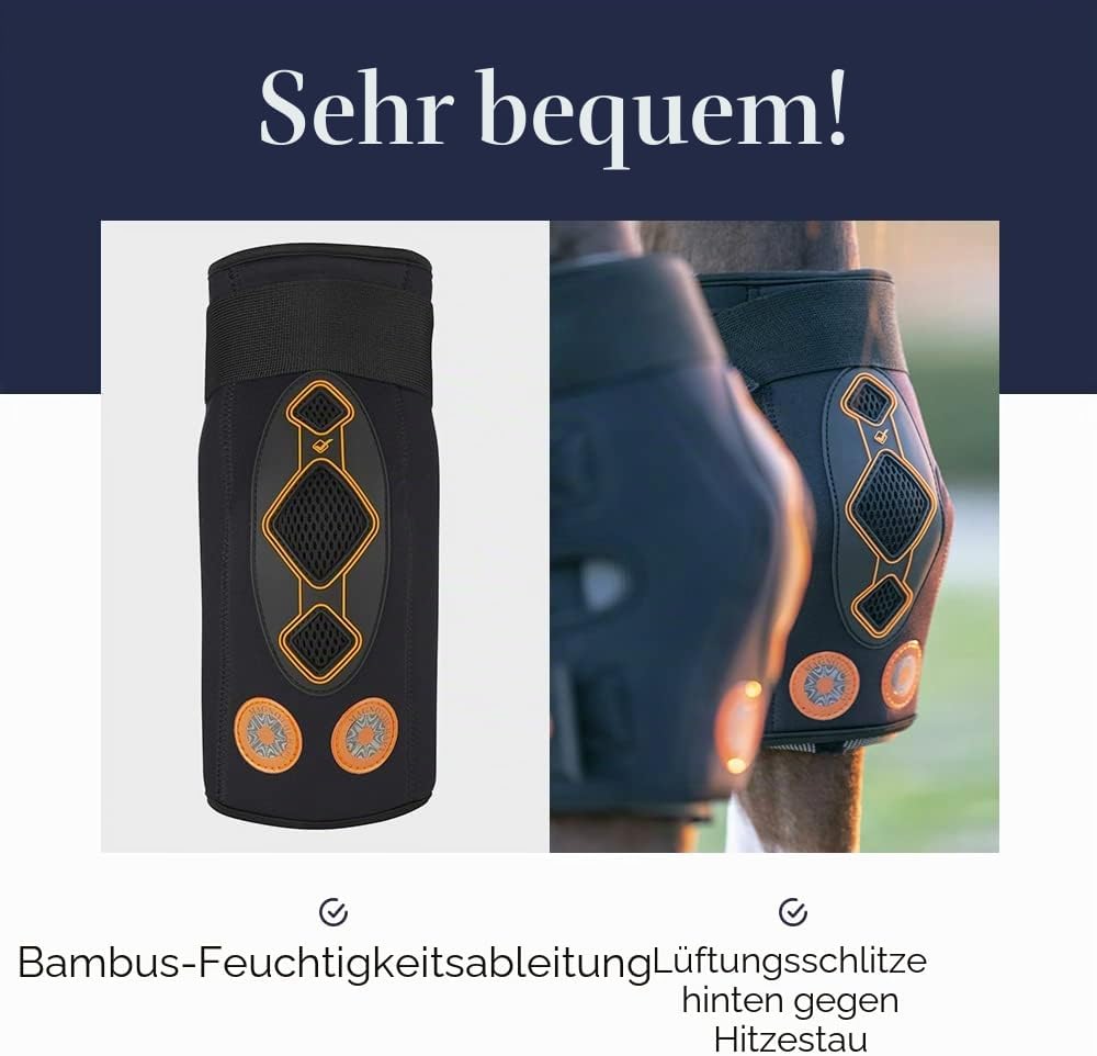 LeMieux Leitfähige Magno Stiefel M Schwarz, M Schwarz