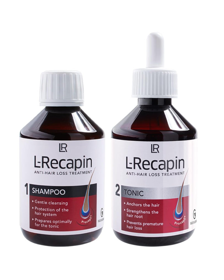 LR L-Recapin Set Anti-Haarausfall (200 ml Tonicum & 200 ml Shampoo)
