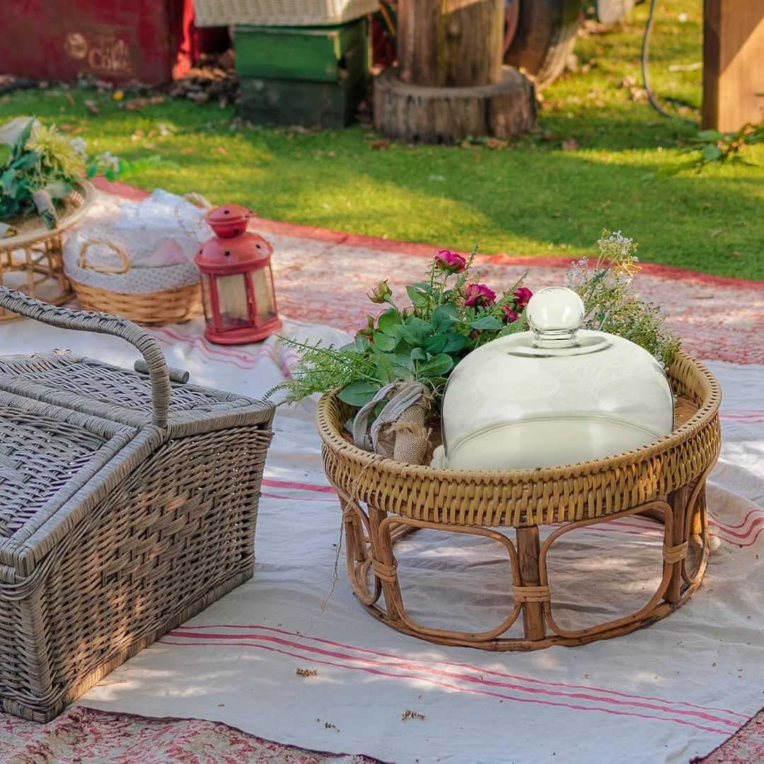 Cabilock 1 Satz Kuchenglasabdeckung Tortenteller Mit Glocke Teller Mit Haube Glas Überdachte Tortenp