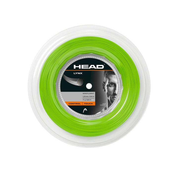 HEAD Lynx Rolle Tennis-Saite 18 green, 18 green