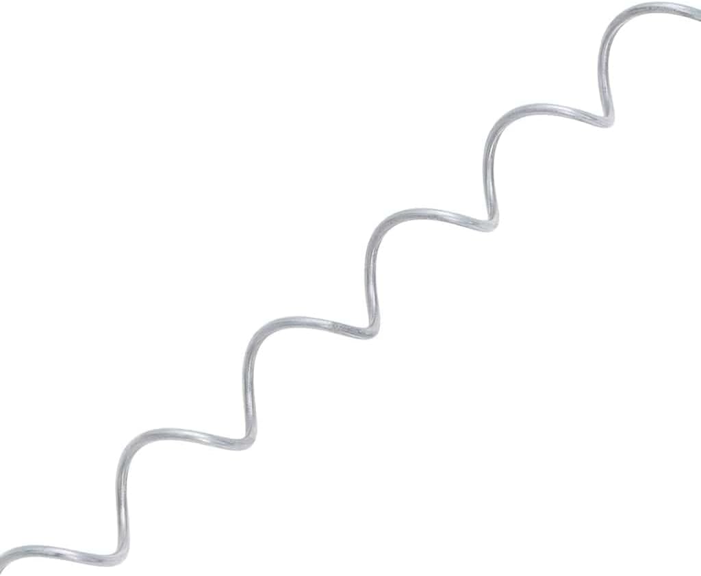 vidaXL 24x Gabionen Spirale Robust Spiralen Verbinder für Steinkorb Gabione Gabionen-Spiralen Verzin