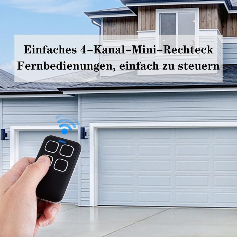 Kompatibel mit 868MHz Hormann BS Bisecur Handsender HSE1 HSE2 HSE4 BS | HS1 HS4 HS5 HSS4 HSP4 HSD2 B