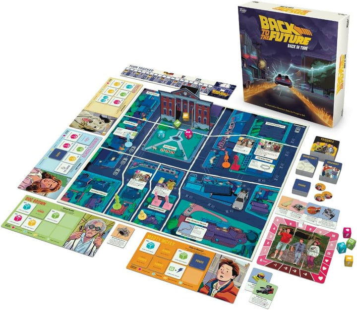 Funko 48720 Board Games 48720 Signature Back to The Future Games, Multicolour Einheitsgrösse, Einhei