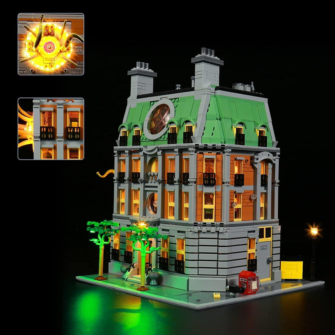 Led Licht Set für Lego 76218 Marvel Sanctum Sanctorum Building Set with Doctor Strange, Licht-Kit Le