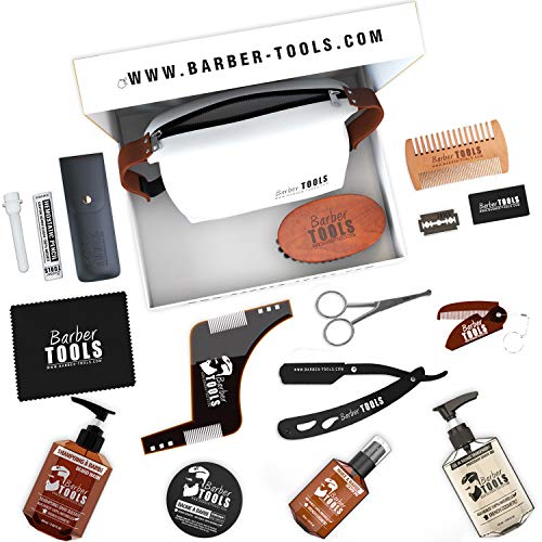 ✮ BARBER TOOLS ✮ Kit/Bartpflege set/Bart-set/Bart und Rasur | Kosmetik Made in
