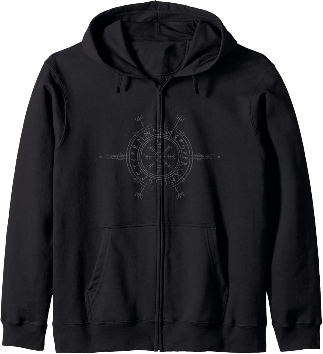 Viking Runic Compass Vikings Norse Mythology Kapuzenjacke