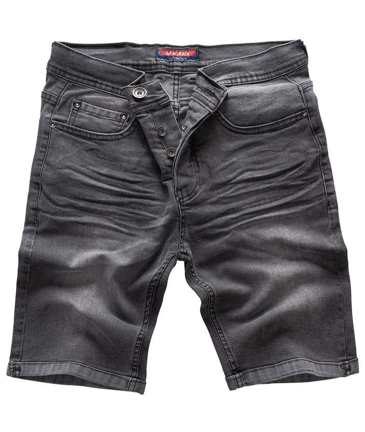 Rock Creek Herren Shorts Jeansshorts Denim M50 29W Anthrazit, 29W Anthrazit