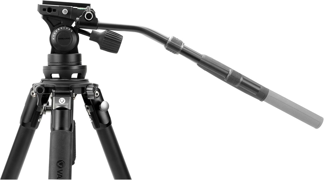 Vanguard Alta Pro 3VRL 303AV18 - Videostativ mit austauschbarem Nivellier-Kopf Aluminium Veo PV-18,