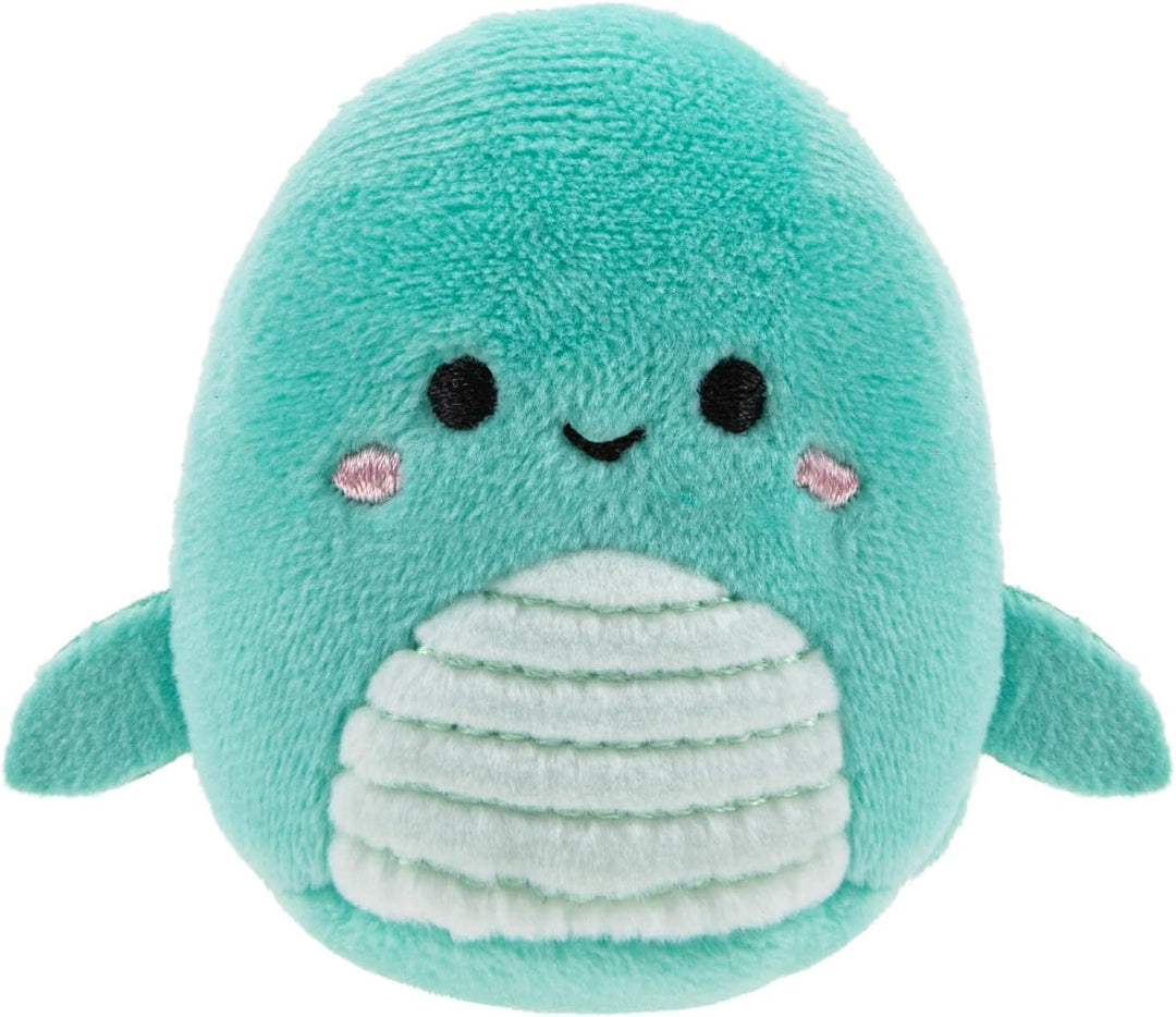 Squishville SQM0469-4er Pack Prähistorisches Squad, superweiche Mini-Squishmallows, 5cm Plüschfigure