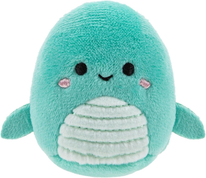 Squishville SQM0469-4er Pack Prähistorisches Squad, superweiche Mini-Squishmallows, 5cm Plüschfigure