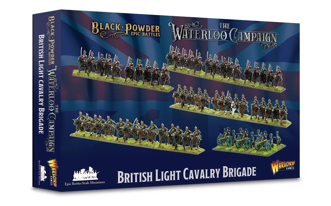 Black Powder Epic Battles Waterloo - British Light Cavalry Brigade