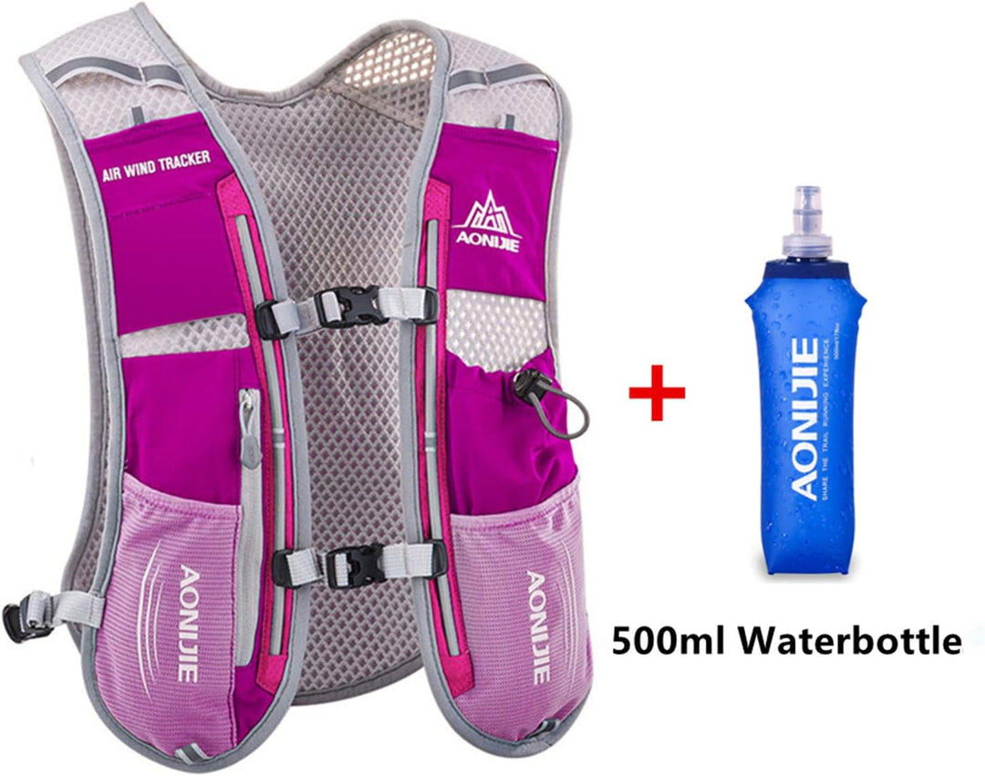 Win.Deeper 5L Ultraleicht Trinkrucksack Trail Rucksack Trinkweste, Hydration Pack Fahrradrucksack fü