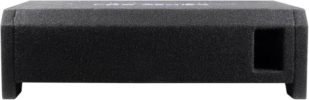 Crunch CBP 1000F | Flacher Subwoofer + 4-Kanal-Verstärker + kompletter Kabelsatz